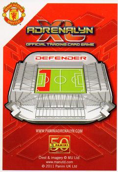 2011-12 Panini Adrenalyn XL Manchester United #66 Rio Ferdinand Back