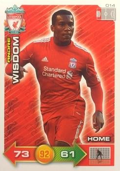 2011-12 Panini Adrenalyn XL Liverpool #14 Andre Wisdom Front