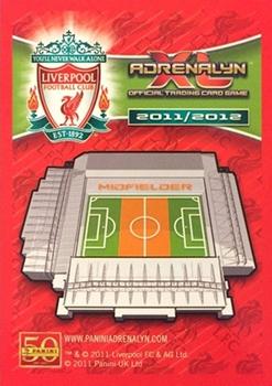 2011-12 Panini Adrenalyn XL Liverpool #21 Jordan Henderson Back