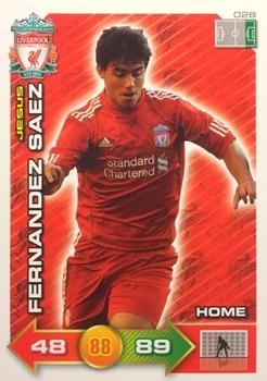 2011-12 Panini Adrenalyn XL Liverpool #28 Jesus Fernandez Saenz Front