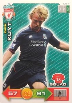 2011-12 Panini Adrenalyn XL Liverpool #54 Dirk Kuyt Front