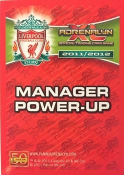 2011-12 Panini Adrenalyn XL Liverpool #123 Kenny Dalglish Back