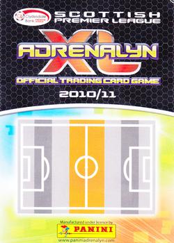 2010-11 Panini Adrenalyn XL Scottish Premier League #NNO Derek Young Back