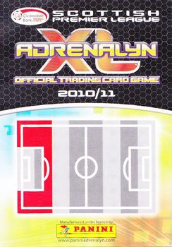 2010-11 Panini Adrenalyn XL Scottish Premier League #NNO Paul Dixon Back