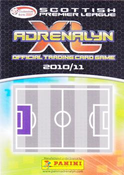 2010-11 Panini Adrenalyn XL Scottish Premier League #NNO Jonny Tuffey Back