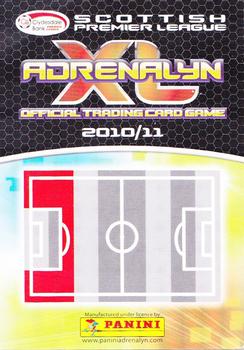2010-11 Panini Adrenalyn XL Scottish Premier League #NNO James Fowler Back