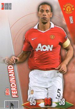 2010-11 Panini Adrenalyn XL Manchester United #5 Rio Ferdinand Front