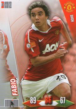2010-11 Panini Adrenalyn XL Manchester United #9 Fabio Front