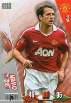 2010-11 Panini Adrenalyn XL Manchester United #25 Michael Owen Front