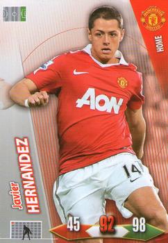 2010-11 Panini Adrenalyn XL Manchester United #28 Javier Hernandez Front