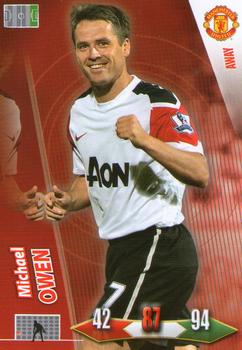 2010-11 Panini Adrenalyn XL Manchester United #55 Michael Owen Front