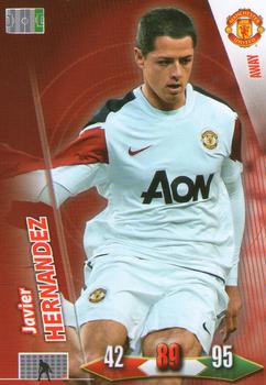 2010-11 Panini Adrenalyn XL Manchester United #58 Javier Hernandez Front
