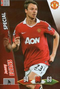 2010-11 Panini Adrenalyn XL Manchester United #92 Jonny Evans Front