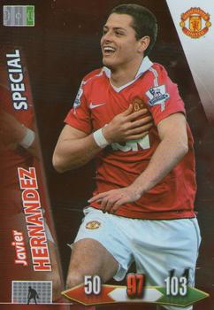 2010-11 Panini Adrenalyn XL Manchester United #108 Javier Hernandez Front
