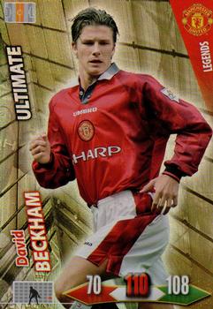 2010-11 Panini Adrenalyn XL Manchester United #122 David Beckham Front