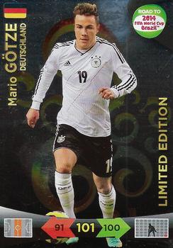 2013 Panini Adrenalyn XL Road to 2014 FIFA World Cup Brazil - Limited Editions #NNO Mario Gotze Front