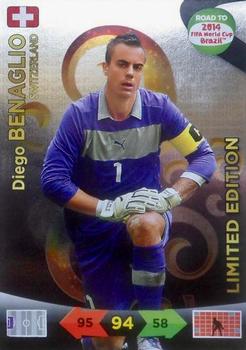 2013 Panini Adrenalyn XL Road to 2014 FIFA World Cup Brazil - Limited Editions #NNO Diego Benaglio Front