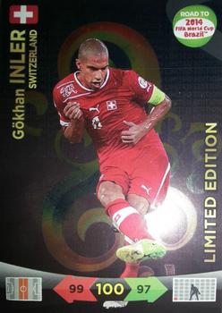 2013 Panini Adrenalyn XL Road to 2014 FIFA World Cup Brazil - Limited Editions #NNO Gokhan Inler Front