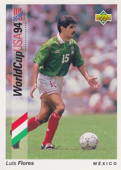 1993 Upper Deck World Cup Preview (English/German) #3 Luis Flores Front