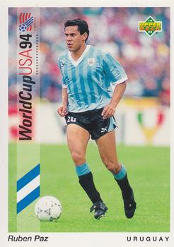 1993 Upper Deck World Cup Preview (English/German) #5 Ruben Paz Front