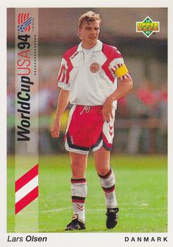 1993 Upper Deck World Cup Preview (English/German) #20 Lars Olsen Front