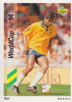 1993 Upper Deck World Cup Preview (English/German) #26 Rai Front