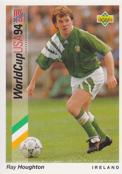 1993 Upper Deck World Cup Preview (English/German) #32 Ray Houghton Front