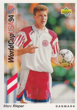 1993 Upper Deck World Cup Preview (English/German) #33 Marc Rieper Front