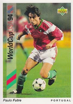 1993 Upper Deck World Cup Preview (English/German) #41 Paulo Futre Front