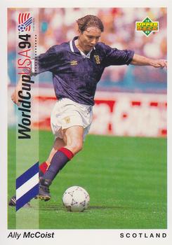 1993 Upper Deck World Cup Preview (English/German) #59 Ally McCoist Front