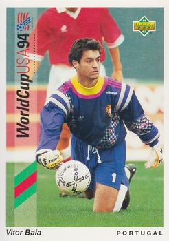1993 Upper Deck World Cup Preview (English/German) #92 Vitor Baia Front