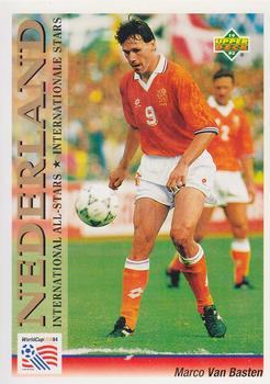 1993 Upper Deck World Cup Preview (English/German) #101 Marco Van Basten Front