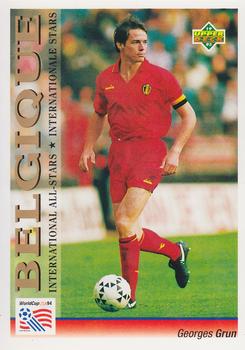 1993 Upper Deck World Cup Preview (English/German) #103 Georges Grun Front