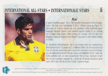1993 Upper Deck World Cup Preview (English/German) #109 Rai Back