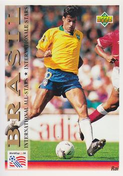 1993 Upper Deck World Cup Preview (English/German) #109 Rai Front