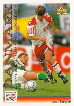 1993 Upper Deck World Cup Preview (English/German) #111 Brian Laudrup Front