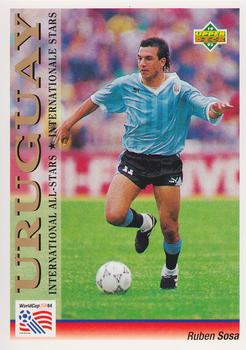 1993 Upper Deck World Cup Preview (English/German) #121 Ruben Sosa Front