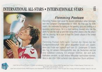 1993 Upper Deck World Cup Preview (English/German) #122 Flemming Povlsen Back