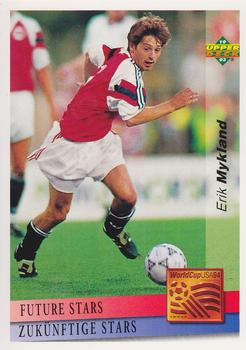 1993 Upper Deck World Cup Preview (English/German) #139 Erik Mykland Front