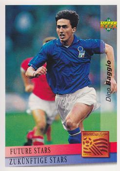 1993 Upper Deck World Cup Preview (English/German) #148 Dino Baggio Front