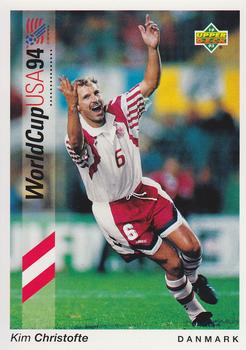 1993 Upper Deck World Cup Preview (English/German) #149 Kim Christofte Front