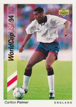 1993 Upper Deck World Cup Preview (English/German) #169 Carlton Palmer Front