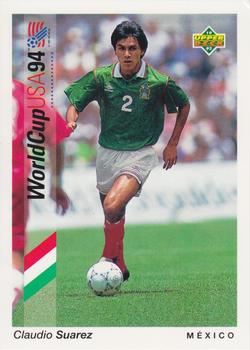 1993 Upper Deck World Cup Preview (English/German) #172 Claudio Suarez Front