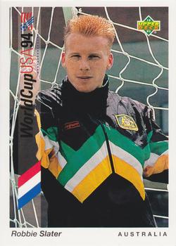 1993 Upper Deck World Cup Preview (English/German) #175 Robbie Slater Front