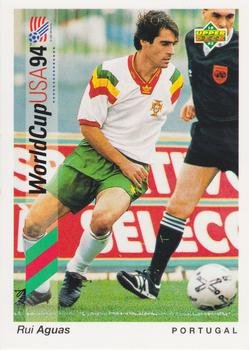 1993 Upper Deck World Cup Preview (English/German) #181 Rui Aguas Front