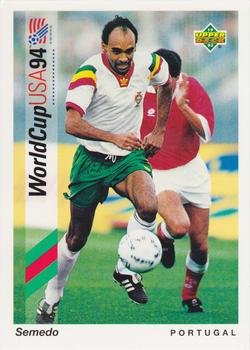 1993 Upper Deck World Cup Preview (English/German) #183 Semedo Front