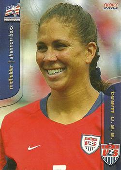 2004 Choice US Women's National Soccer Team #17 Shannon Boxx Front