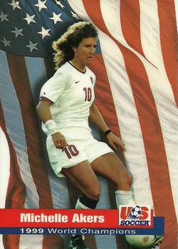 1999 Roox US Women's National Team #910227T Michelle Akers Front