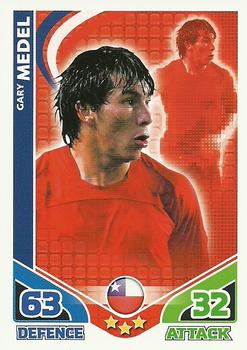 2010 Topps Match Attax England 2010 #NNO Gary Medel Front