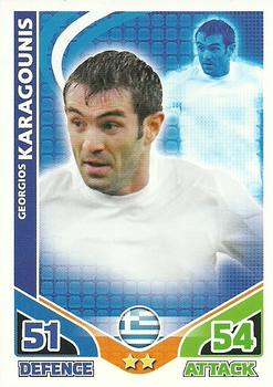 2010 Topps Match Attax England 2010 #NNO Georgios Karagounis Front
